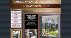 Desktop Screenshot of americaneaglewelding.com